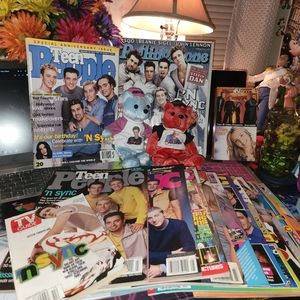 NSync Magazine/Beanie Baby Collection